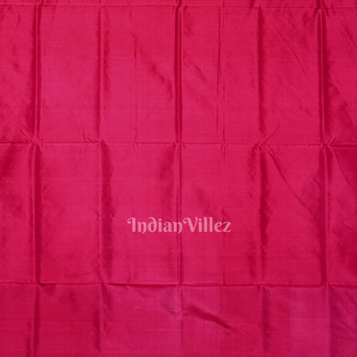 Grey Rani Pink Tribal Sambalpuri Silk Patta Saree