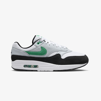 Nike | AIR MAX 1  { WHITE/STADIUM GREEN-PURE PLATINUM-BLACK