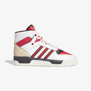 Adidas Originals | RIVALRY HIGH  { CLOUD WHITE/GLORY RED