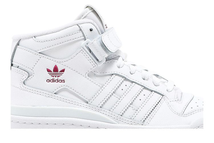 adidas Forum Mid White Shock Pink (Women's)