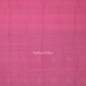 Navy Blue Pink Doll Theme Bomkai Cotton Saree