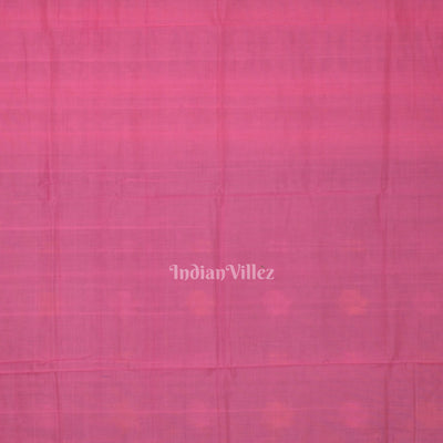 Navy Blue Pink Doll Theme Bomkai Cotton Saree