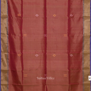 Multi Colour Dual Tone Pure Bishnupuri Silk Saree
