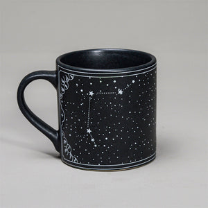 Black - Ceramic Sunsign Theme Coffee Mug Aries (350ml)