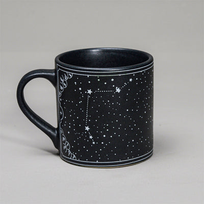 Black - Ceramic Sunsign Theme Coffee Mug Aries (350ml)