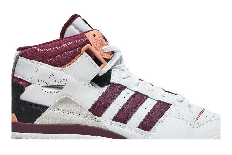 adidas Forum Exhibit High White Crimson Blush