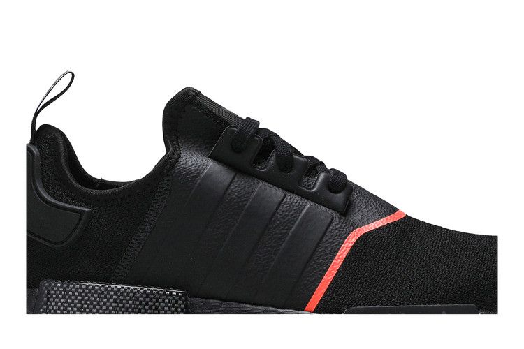 adidas NMD R1 Core Black Solar Red Line