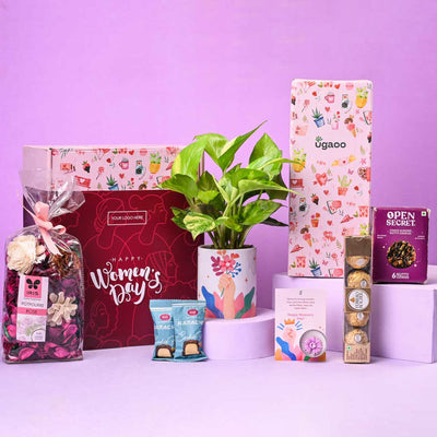 Variegated Money Plant Elegance Women's Day Gift