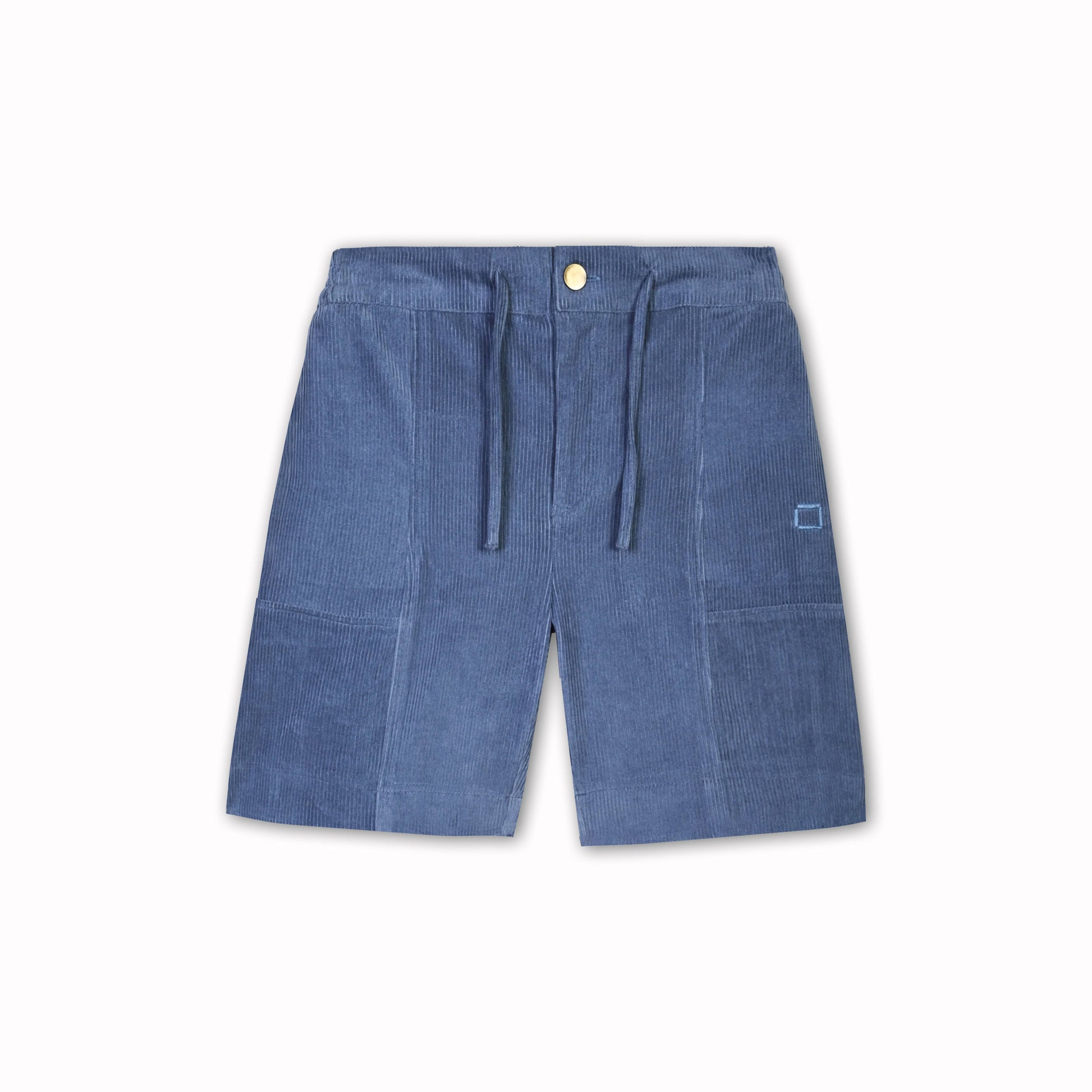 SUPERKICKS | CORDUROY SHORTS { ESTATE BLUE