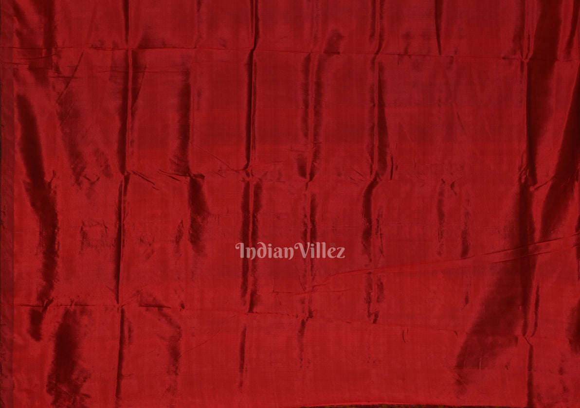 Maroon Nabakothi Contemporary Designer Silk Saree