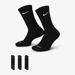 NIKE | EVERYDAY PLUS CUSHIONED { BLACK/WHITE