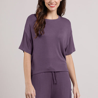 Serene Dream Top - Vintage Violet