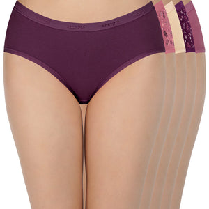 Low Rise Assorted Hipster Panies (Pack of 5)