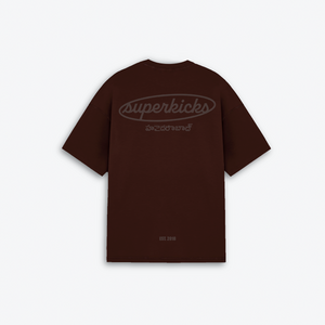 SUPERKICKS | THE HYDERABAD TEE { BROWN