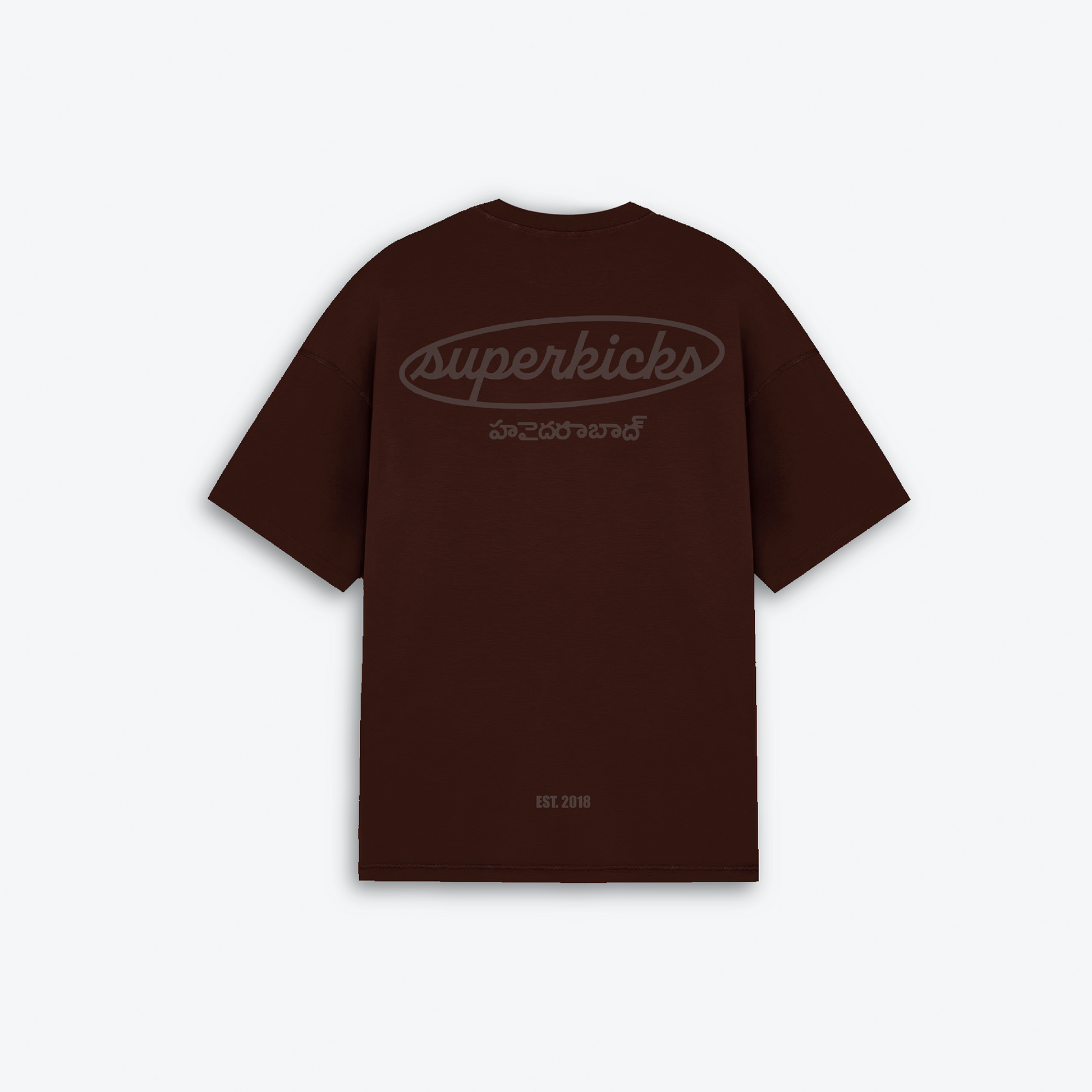 SUPERKICKS | THE HYDERABAD TEE { BROWN