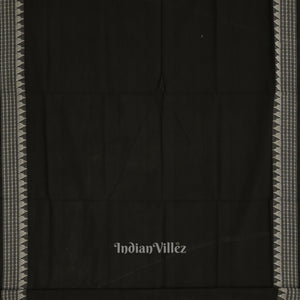 Orange Sambalpuri Cotton Bomkai Dress Material & Dupatta