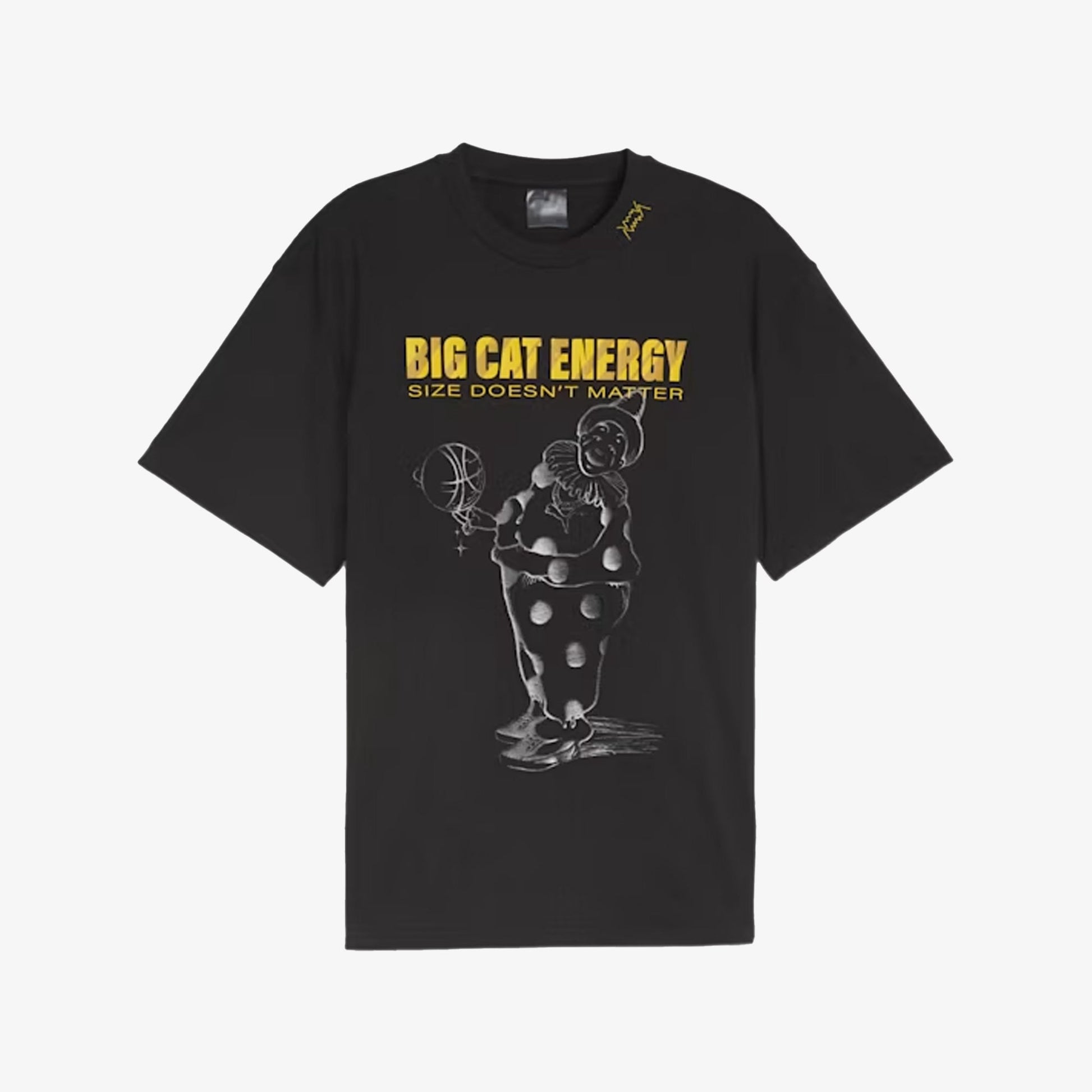 Puma | BIG CAT ENERGY BASKETBALL T-SHIRT  { BLACK