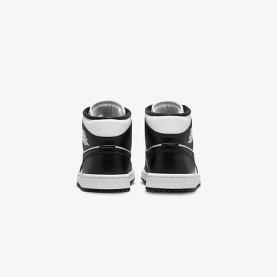 JORDAN | AIR JORDAN 1 MID { WHITE/BLACK-WHITE