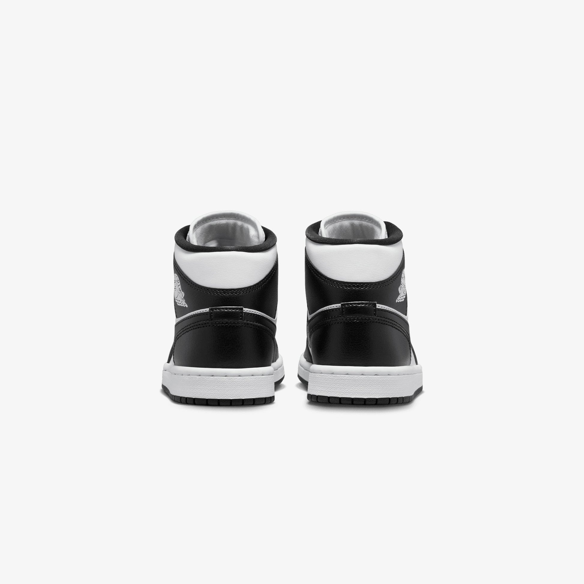 JORDAN | AIR JORDAN 1 MID { WHITE/BLACK-WHITE