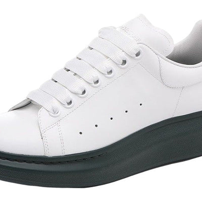 Alexander Mcqueen Oversized Sneaker White Green Sole