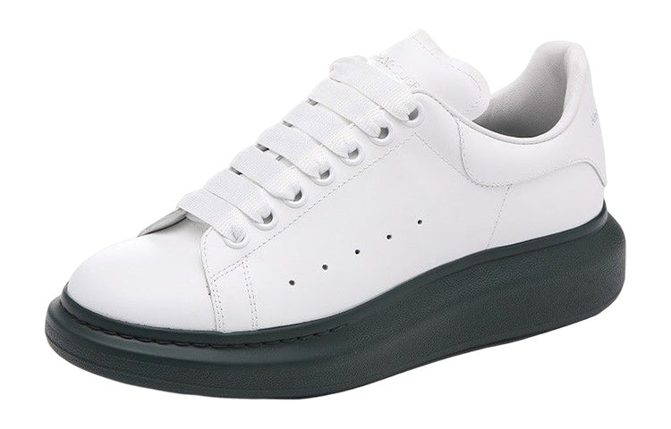Alexander Mcqueen Oversized Sneaker White Green Sole