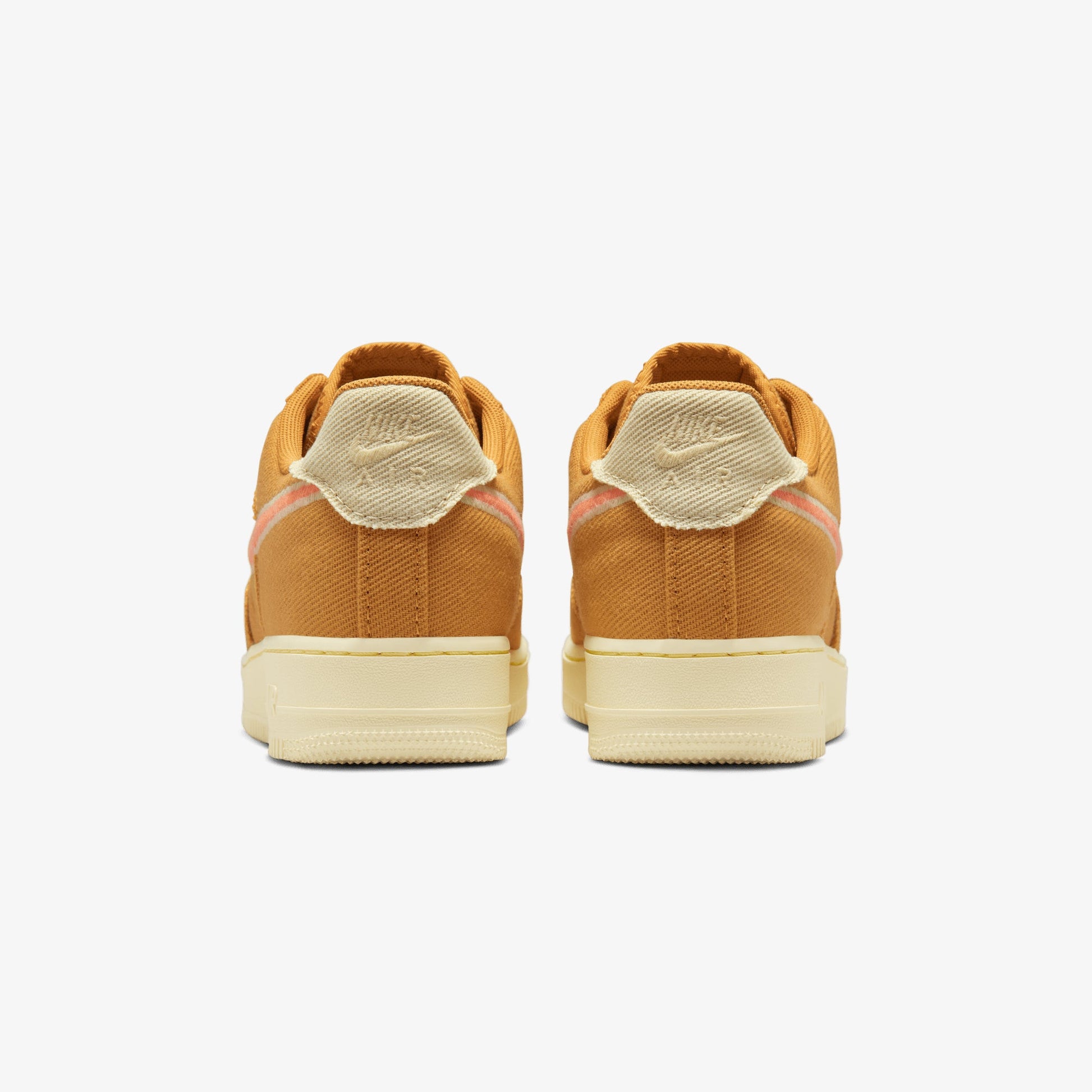 NIKE | AIR FORCE 1 LOW CANVAS { WHEAT/ORANGE TRANCE-TEAM GOLD-ALABASTER