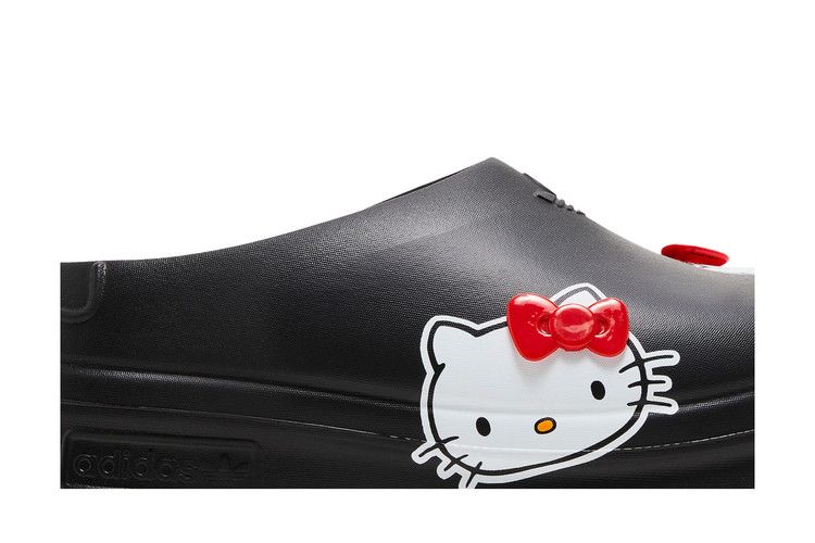 adidas adiFOM Stan Smith Mules Hello Kitty Core Black Red Cloud White (Women's)
