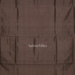 Greige Gray Odisha Handloom Natural Dyed Sambalpuri Silk Saree