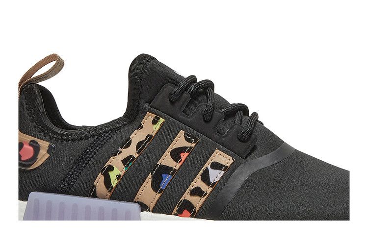 adidas NMD R1 Black Purple Leopard (Women's)