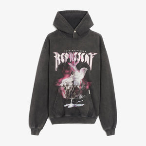 Represent | TAKE ME HIGHER HOODIE  { VINTAGE GREY