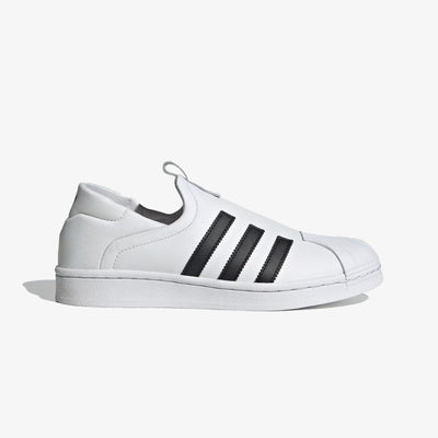 Adidas Originals | SUPERSTAR SLIP-ON  { CLOUD WHITE/CORE BALCK/WHITE