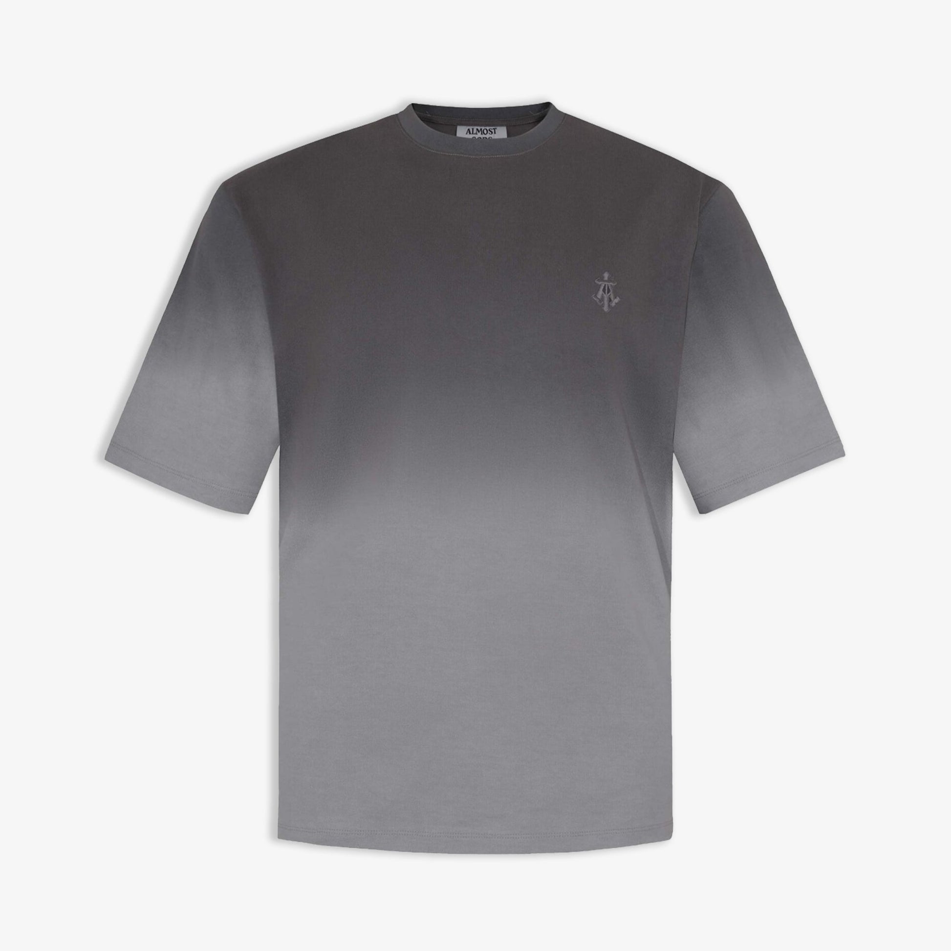 ALMOST GODS | ALPHA CROSS TEE IN DIP { DYE GREY