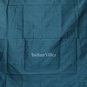 Blue Odisha Ikat Sambalpuri Silk Saree