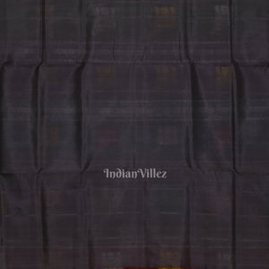 Mehendi Green with Fish Motif Double Pallu Berhampuri Silk Saree