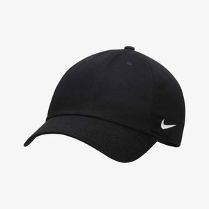 Nike | CLUB UNSTRUCTURED CAP  { BLACK/WHITE