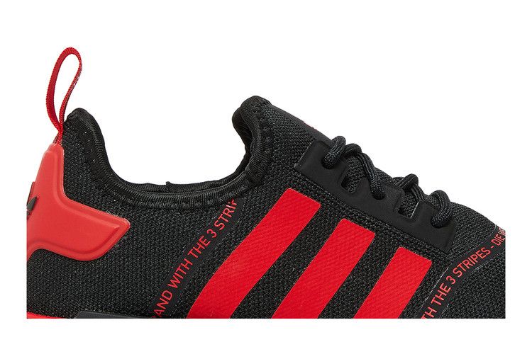 adidas NMD R1 Black Vivid Red
