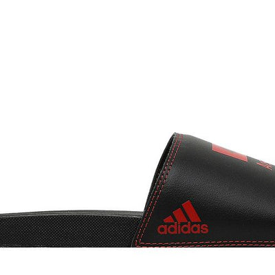 adidas Adilette Comfort Slides 424 Arsenal FC Black Scarlet