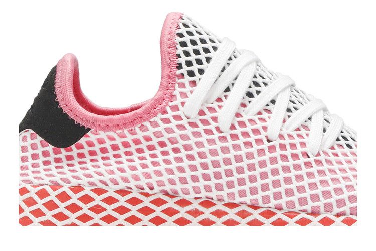 adidas Deerupt Core Black Chalk Pink (Women's)