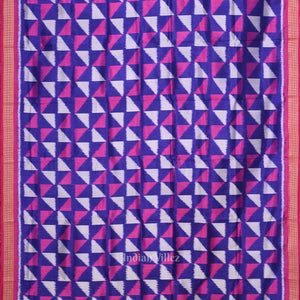 Multicolor Odisha Ikat Khandua Silk Saree