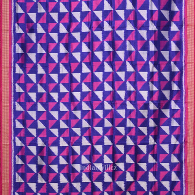 Multicolor Odisha Ikat Khandua Silk Saree