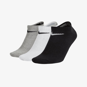NIKE | PERFORMANCE LIGHTWEIGHT TRAINING NO-SHOW SOCKS (3 PAIRS) { MULTI