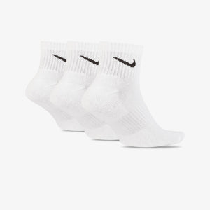 NIKE | EVERYDAY TRAINING ANKLE SOCKS { WHITE/BLACK