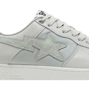 A Bathing Ape Bape Sta Text Code Camo Grey