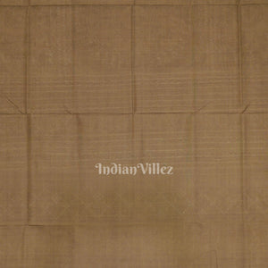 Moss Green with Maroon Odisha Ikat Sambalpuri Silk Saree