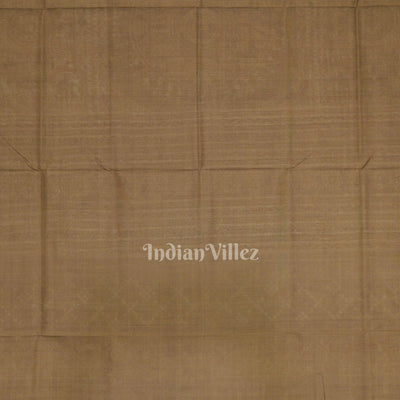 Moss Green with Maroon Odisha Ikat Sambalpuri Silk Saree