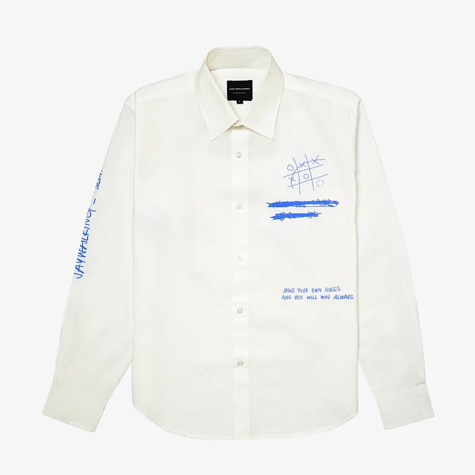 JAYWALKING | GOOD ENERGY SHIRT { WHITE