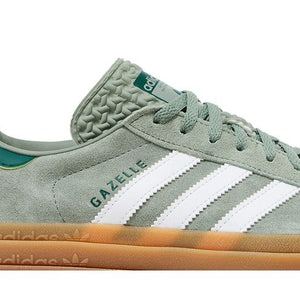 adidas Gazelle Bold Silver Green Gum (Womens)