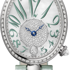 Breguet Reine De Naples Green Strap 36.50 mm for Women