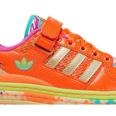 adidas Forum Lo Triple Platform Impact Orange Gold Metallic Semi Solar Orange (Women's)