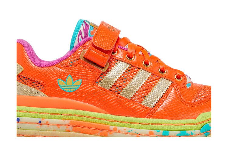 adidas Forum Lo Triple Platform Impact Orange Gold Metallic Semi Solar Orange (Women's)